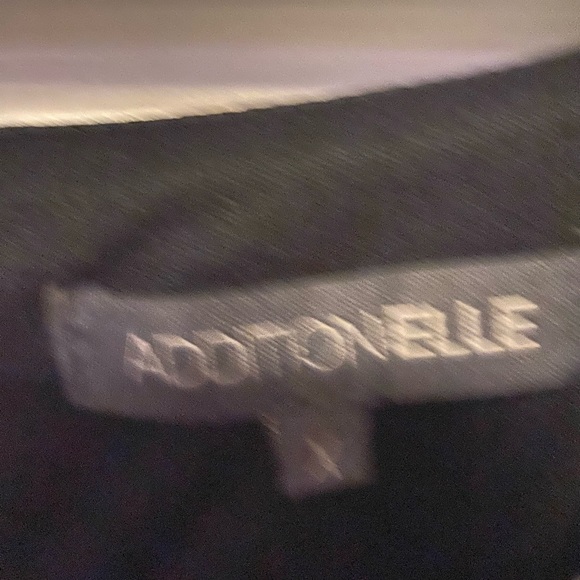 Addition Elle black and white stretch stripe dress size X - Picture 3 of 3